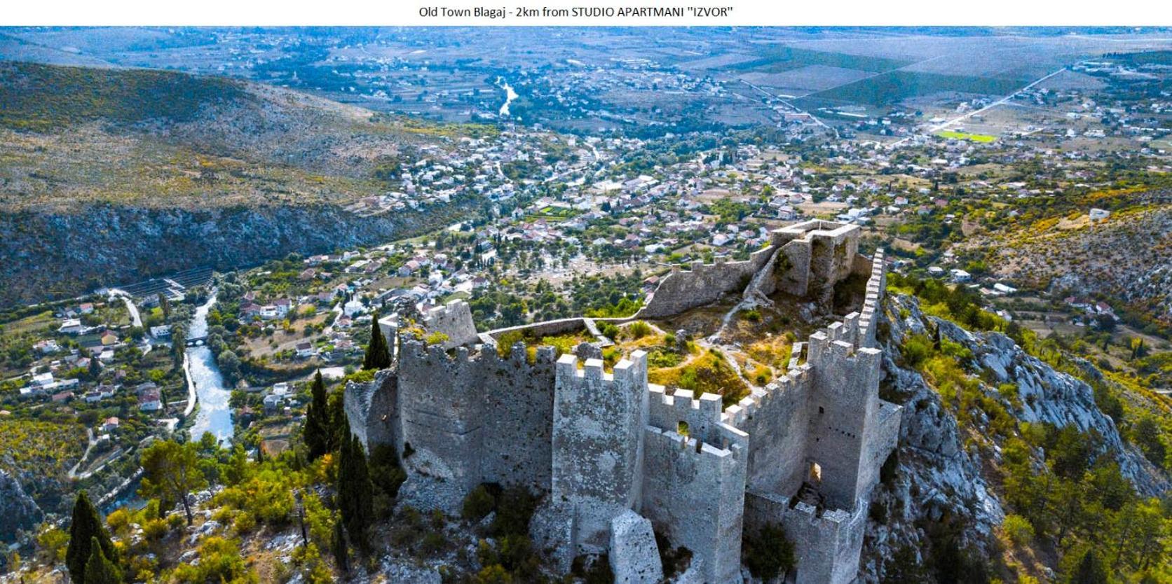 Studio Apartmani Izvor Blagaj Exteriör bild
